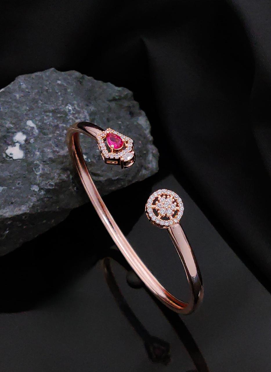 Timeless Elegance Open Cuff Bracelets - Free size