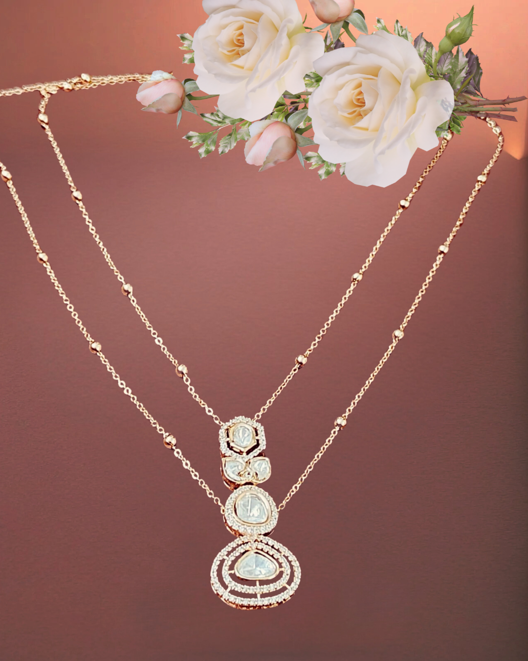 Royal Tyaani Kundan Necklace Set