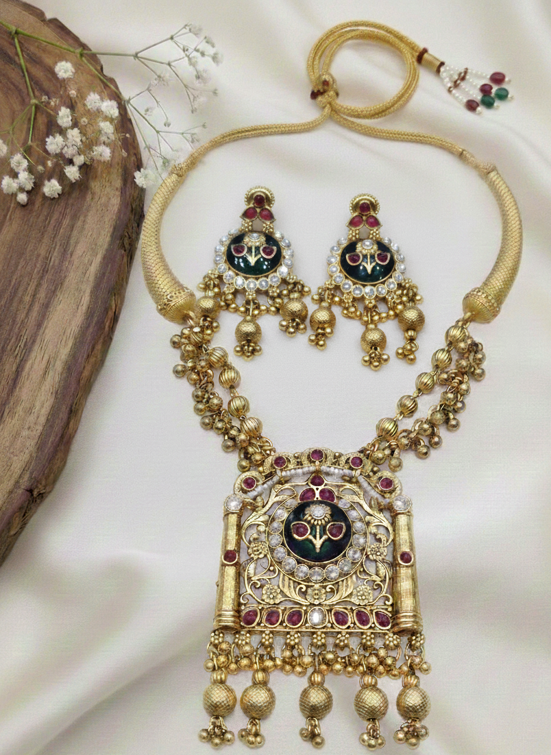 Padmavalli Temple Necklace Set