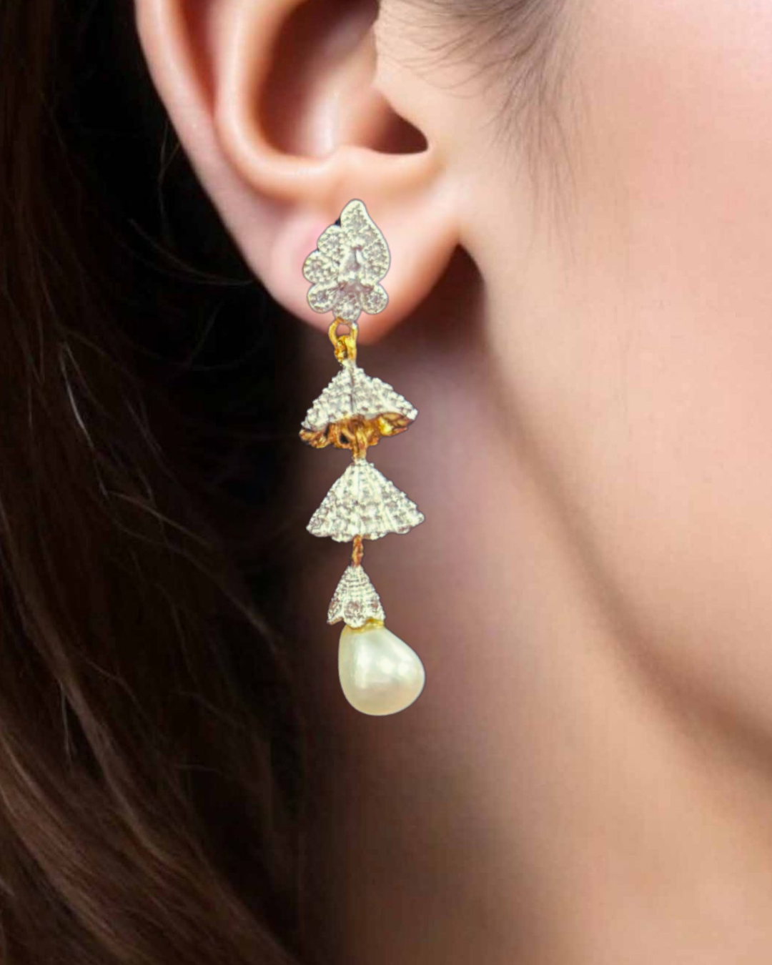 Roohani AD Jhumkas