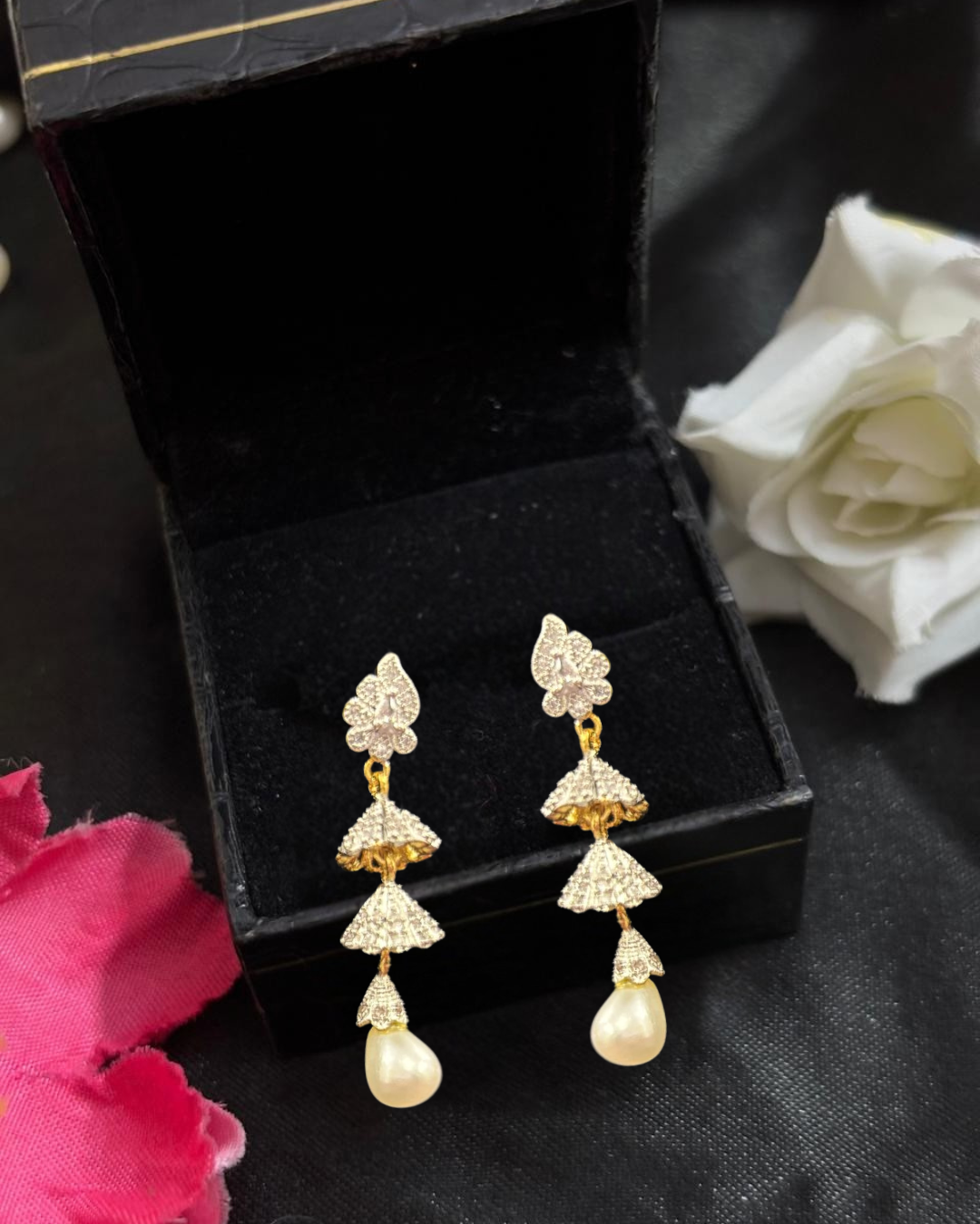 Roohani AD Jhumkas