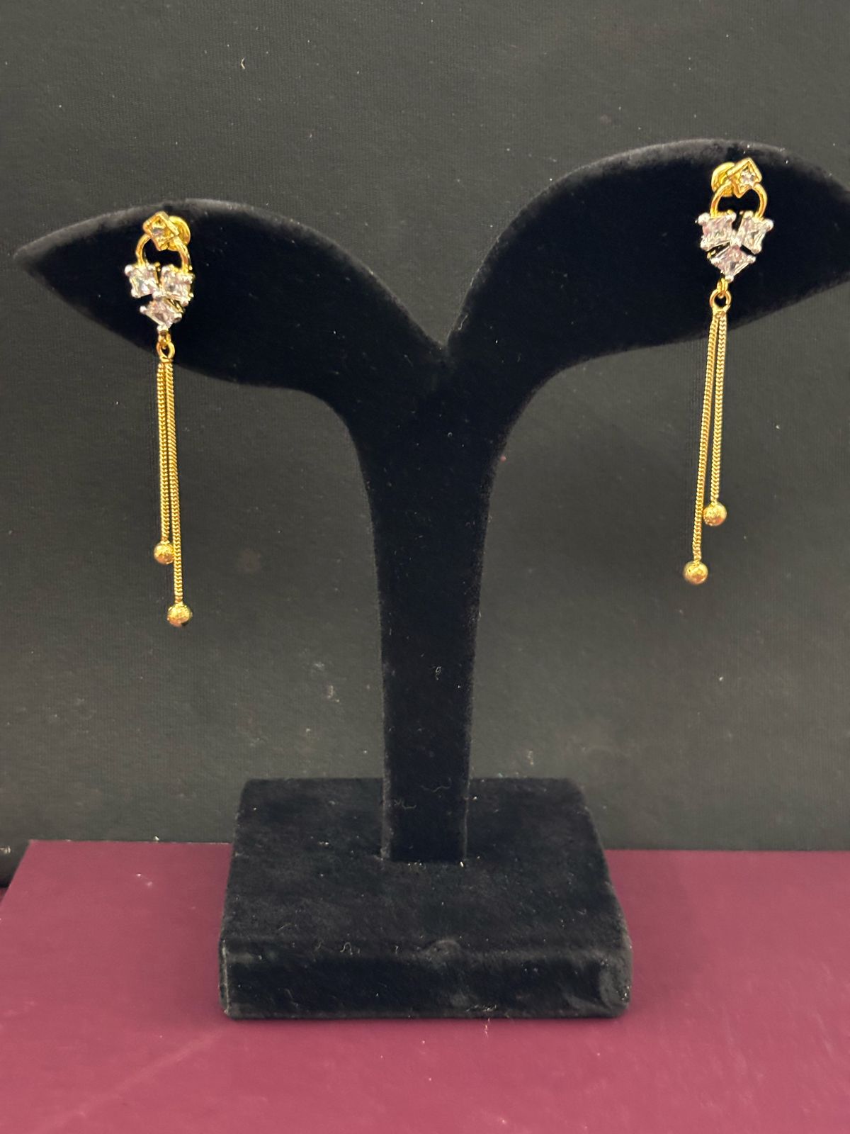 American Diamond Elegant Dangler Earrings