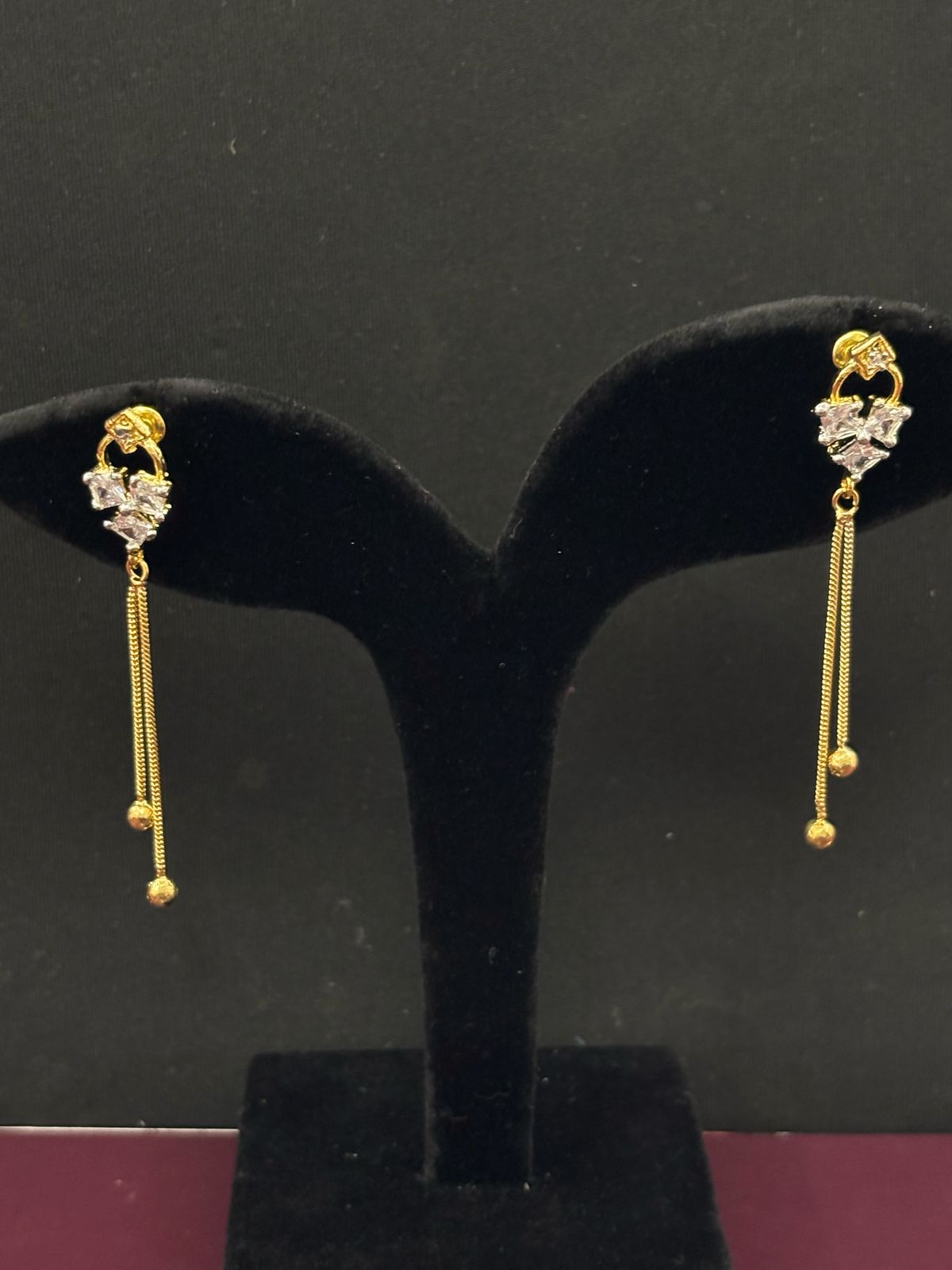 American Diamond Elegant Dangler Earrings