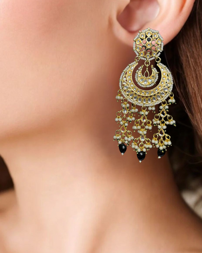 Aafreen Midnight Elegance Chandbalis