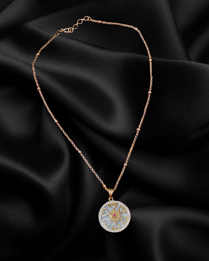 Tyaani Kundan Lucky Charm Pendant