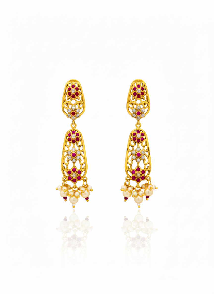 Rajamukhi Necklace Set