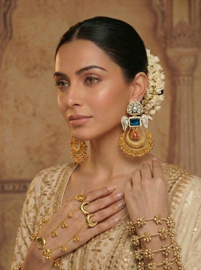 Gulmohar Kashmiri Earrings
