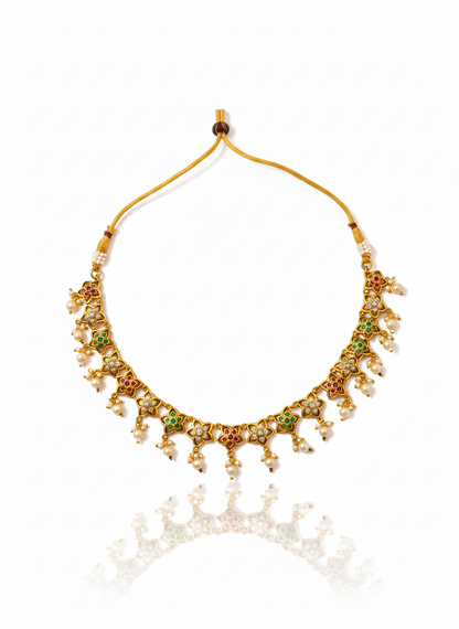 Gulbahaar Jadau Necklace Set
