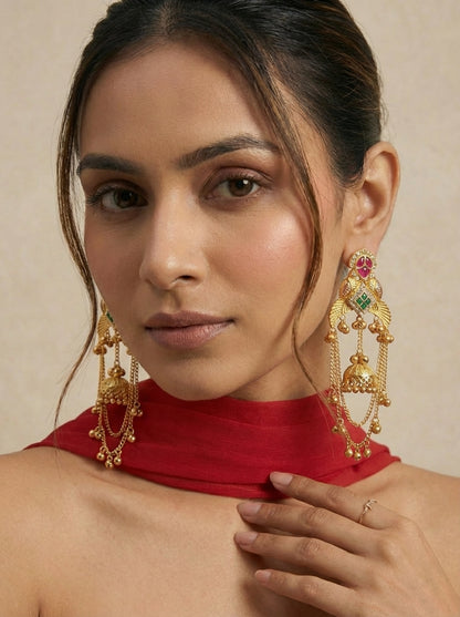 Rooh Kashmiri Jhumki Earrings
