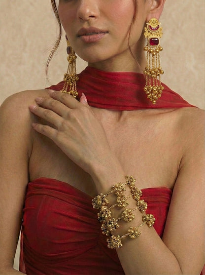 Zehra Kashmiri Heritage Earrings
