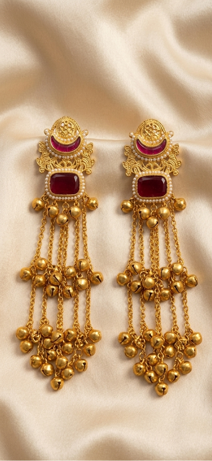 Zehra Kashmiri Heritage Earrings
