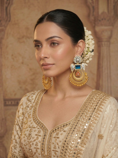 Gulmohar Kashmiri Earrings