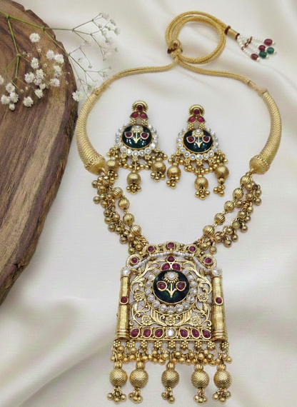 Padmavalli Temple Necklace Set
