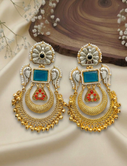 Gulmohar Kashmiri Earrings