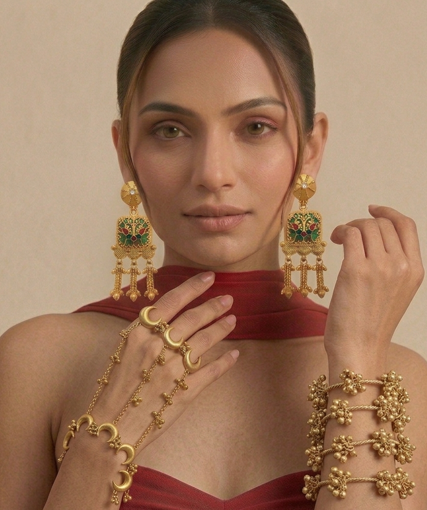 Naaz Kashmiri Earrings
