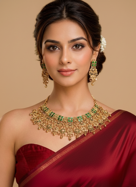 Gulnaar Heritage Choker Set