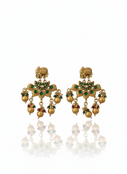 Padmahaar Jadau Temple Set