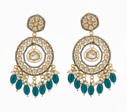 Meher Royal Blue Chandbalis