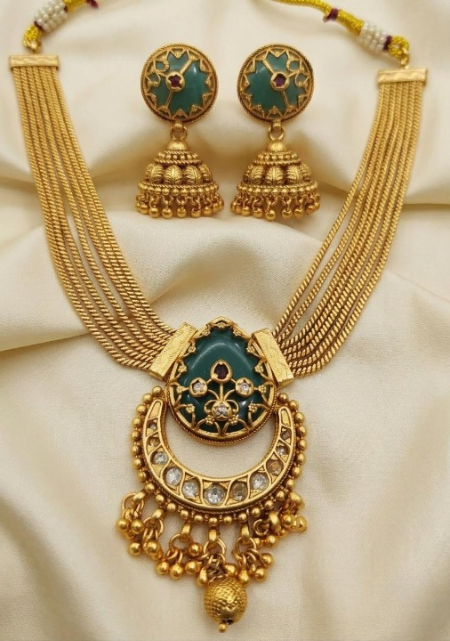 Rajwada Pushp Heritage Necklace Set