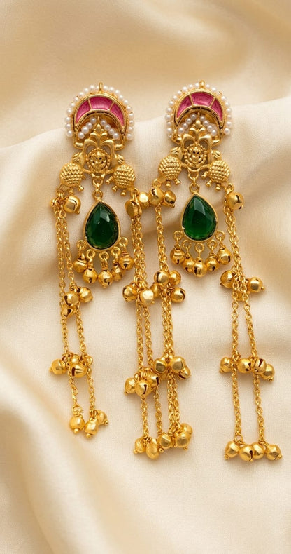 Zehra Kashmiri Heritage Earrings
