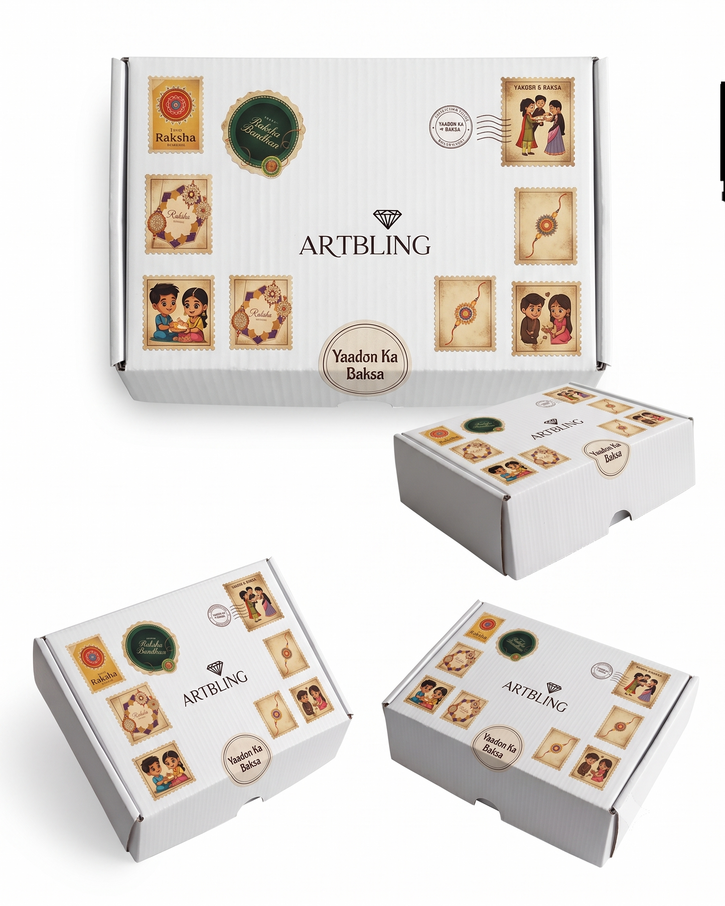 Rakhi special yaadon ka baksa by artbling.