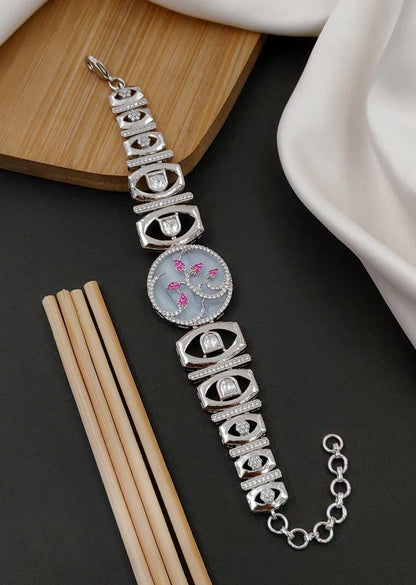 Elegant Square MOP Watch Bracelet