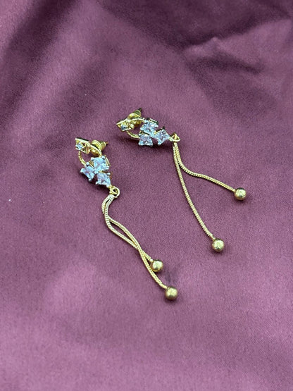 American Diamond Elegant Dangler Earrings