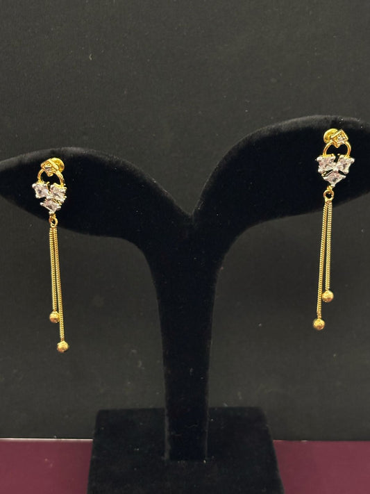 American Diamond Elegant Dangler Earrings