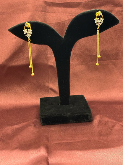 American Diamond Elegant Dangler Earrings